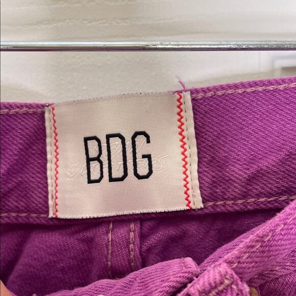 BDG Cowboy Jean Loose Fit Jeans in Bold Purple womens size 27 - Picture 2 of 5